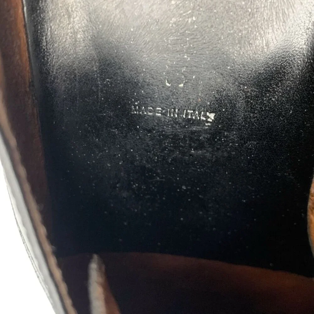 BANANA REPUBLIC Black Italian Leather‎ Dress Oxfords